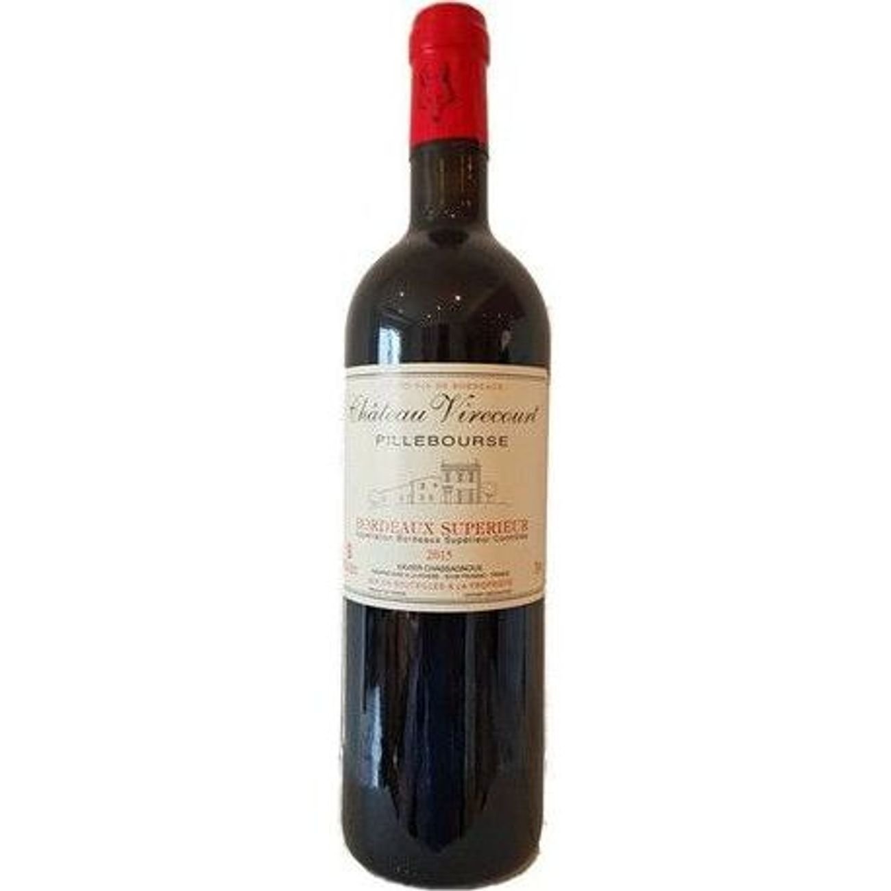 Chateau Virecourt Pillebourse French Red Wine, 750 mL
