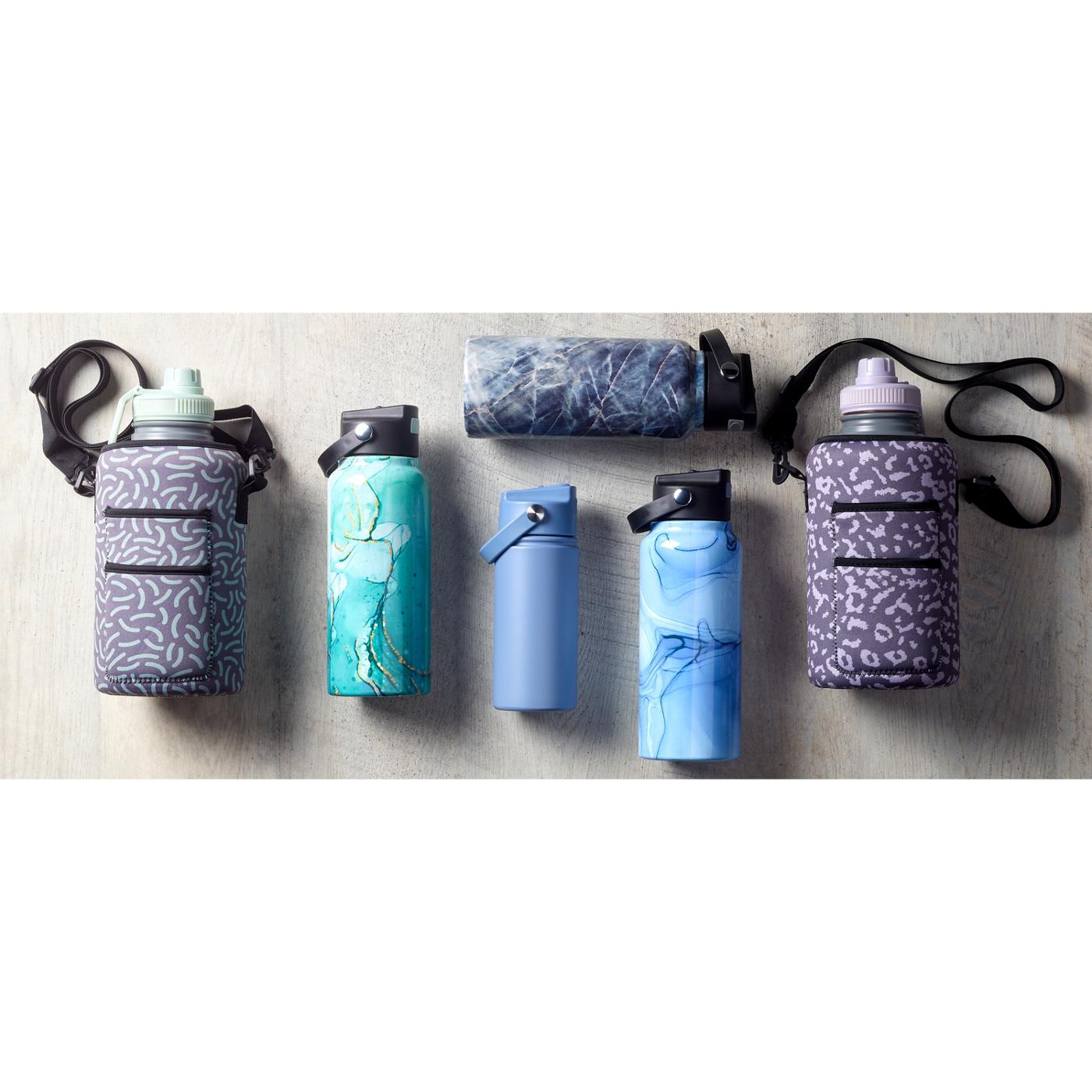 Destination Holiday Hydration Bottle - Black Marble; image 2 of 2