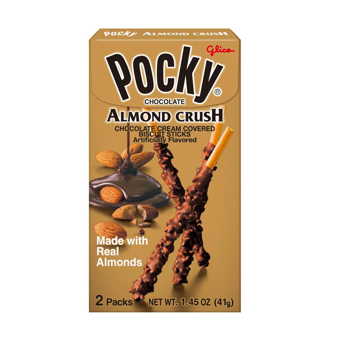 POCKY Almond Crush Biscuit Sticks; image 1 of 7