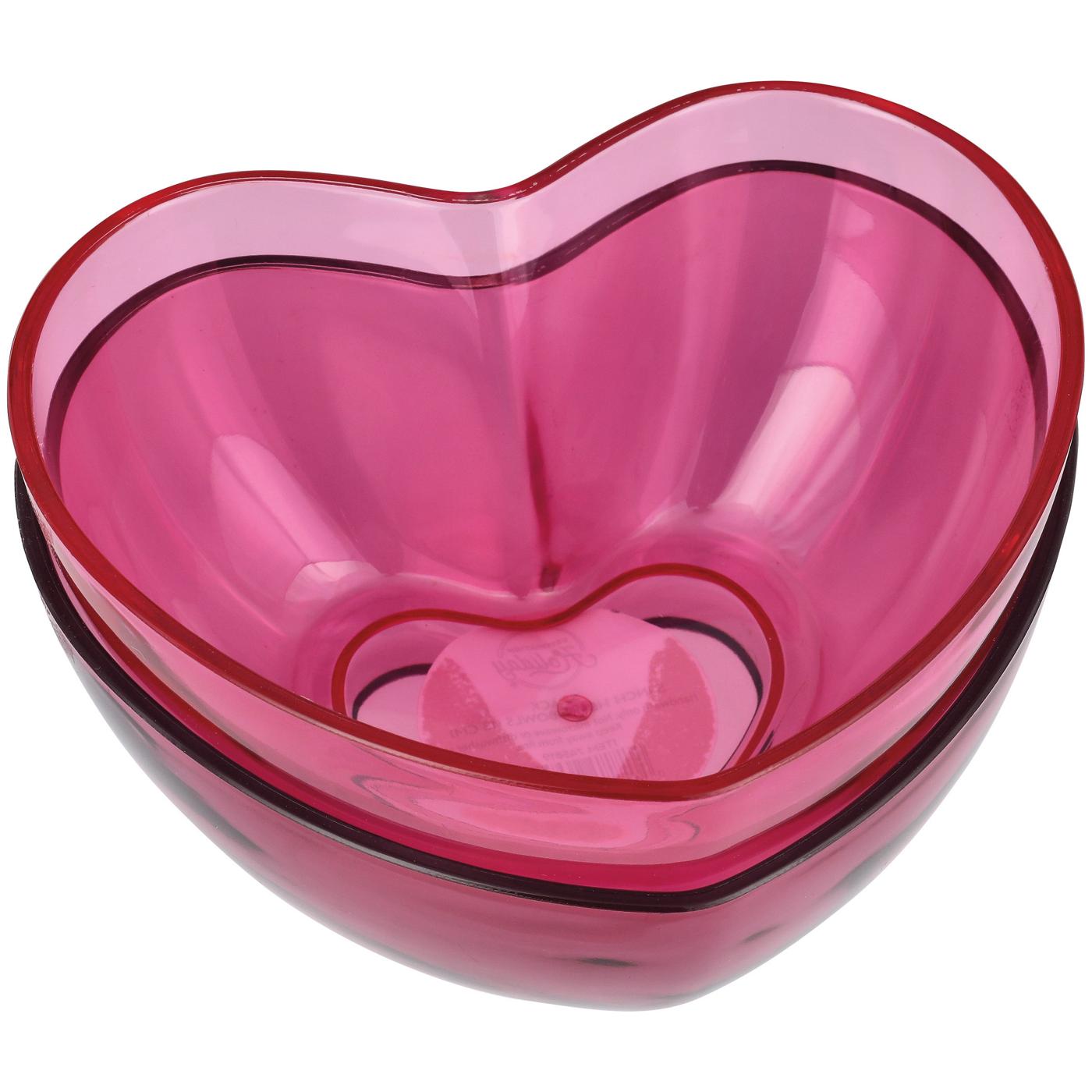 Destination Holiday Heart Bowls; image 1 of 3