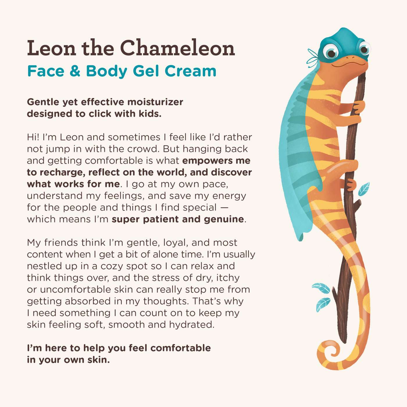 Aveeno Kids Sensitive Skin Face & Body Gel Cream; image 3 of 5