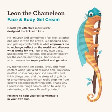 Aveeno Kids Sensitive Skin Face & Body Gel Cream, 8 oz