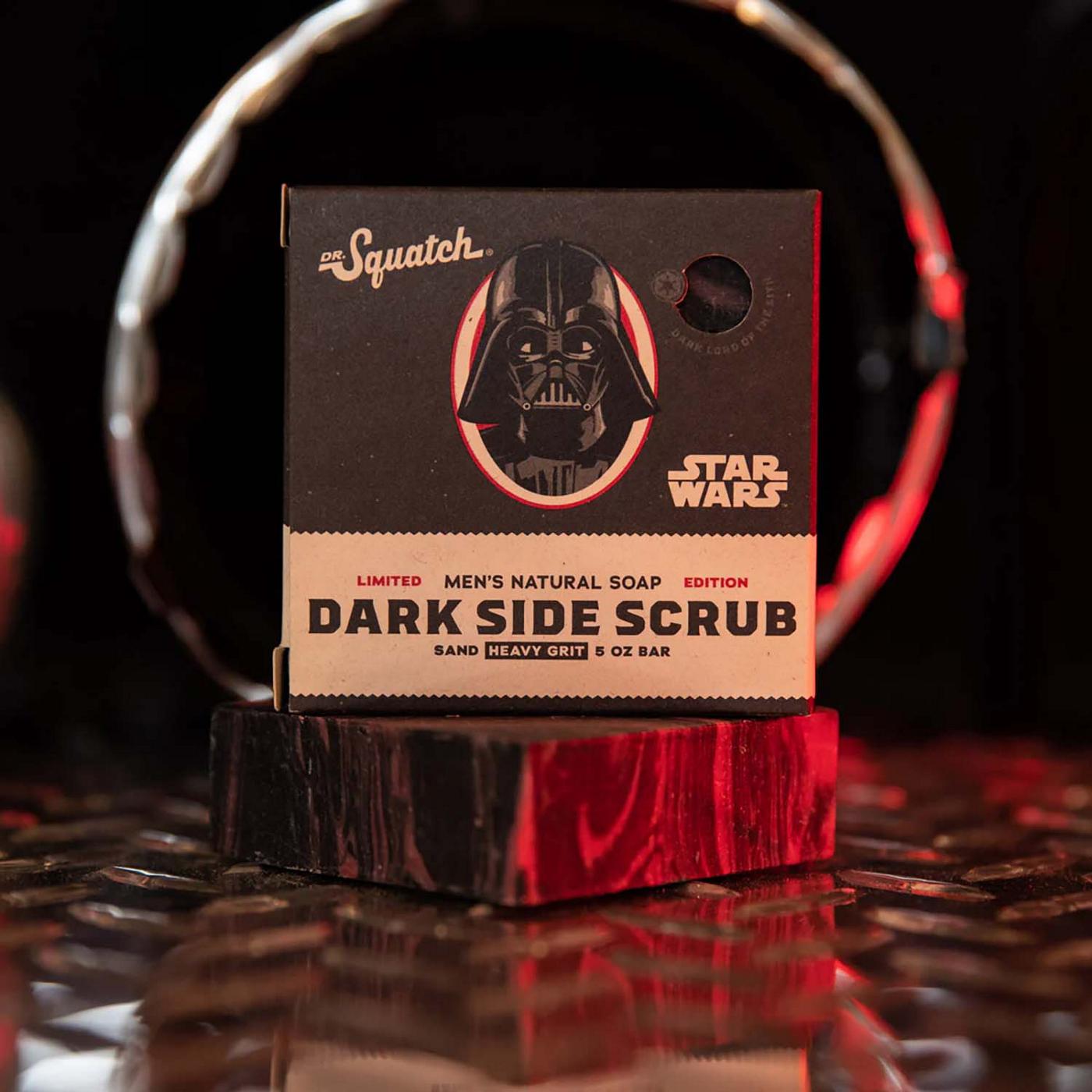 Dr. Squatch Men's Natural Soap Star Wars Dark Side Scrub; image 2 of 2