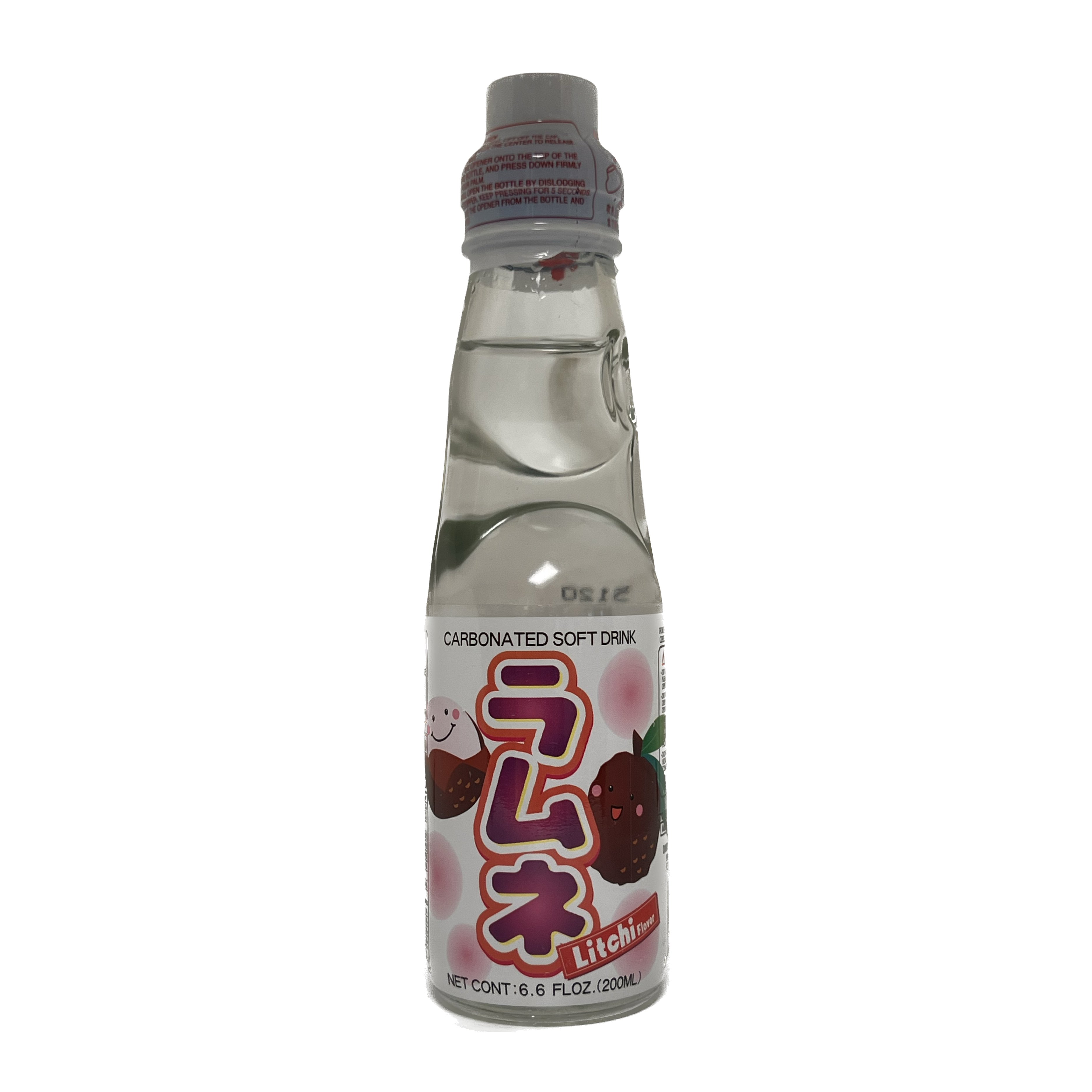 Daiei Ramune Carbonated Soft Drink - Litchi - Shop Soda at H-E-B