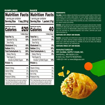 bibigo Frozen Bulgogi Chicken & Vegetable Crispy Dumpling Bites, 7.7 oz