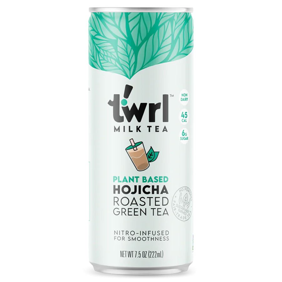 Twrl Milk Tea Plant Based Hojicha Roasted Green Tea - Shop Tea at H-E-B