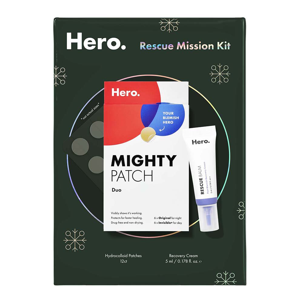 Hero Cosmetics Mighty Patch Invisible, Rescue Balm & Micropoint For  Blemishes. Reviews 2024