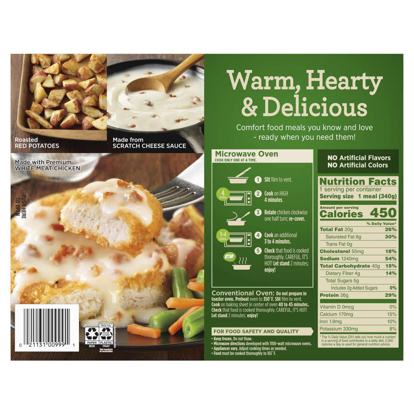 Marie Callender's 26g Protein Cheesy Bacon Chicken Frozen Meal; image 4 of 4