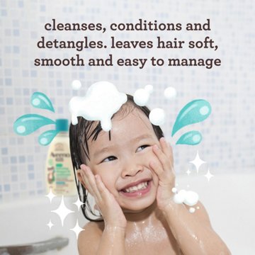 Aveeno Baby Kids 2 in 1 Hydrating Shampoo & Conditioner, 12 oz