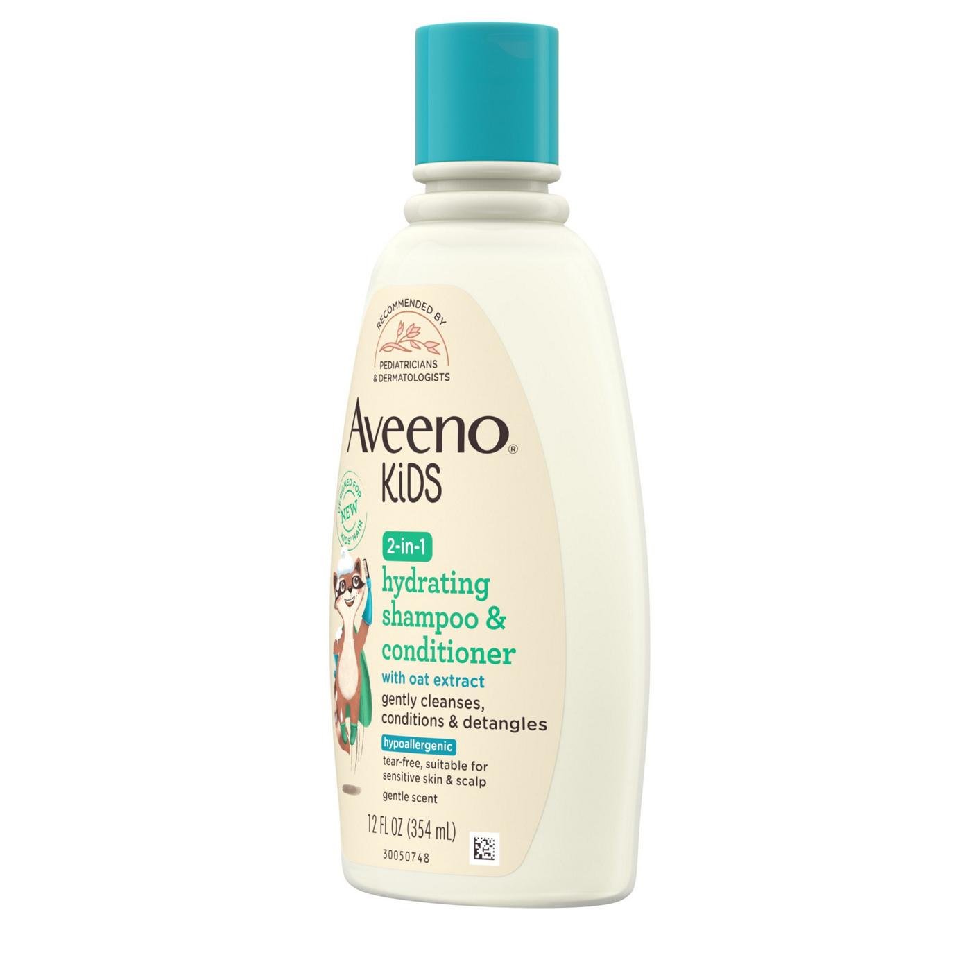 Aveeno Kids 2 in 1 Hydrating Shampoo & Conditioner; image 4 of 5