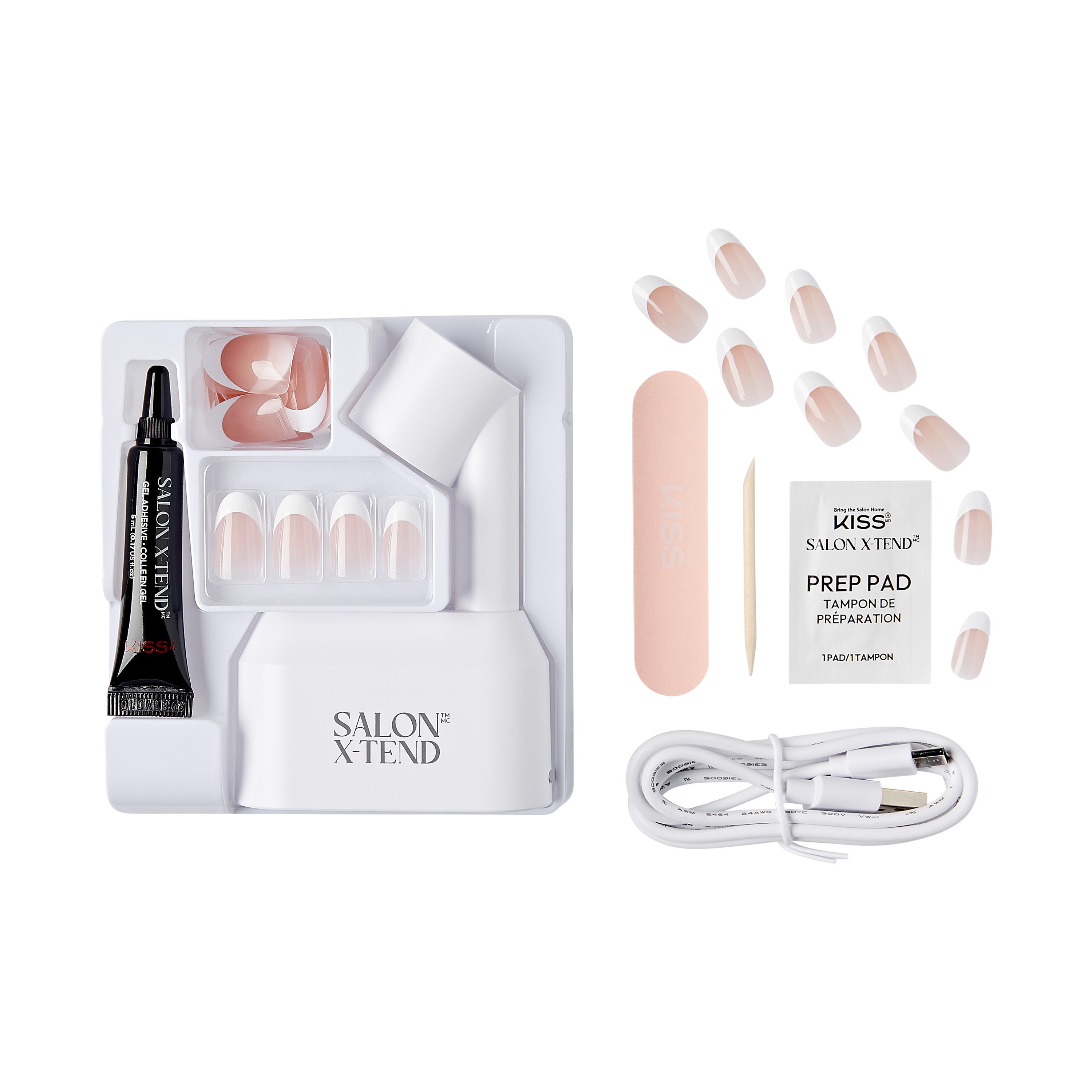 KISS Salon X-tend Pro Gel Nail Kit - Thumbnail 4