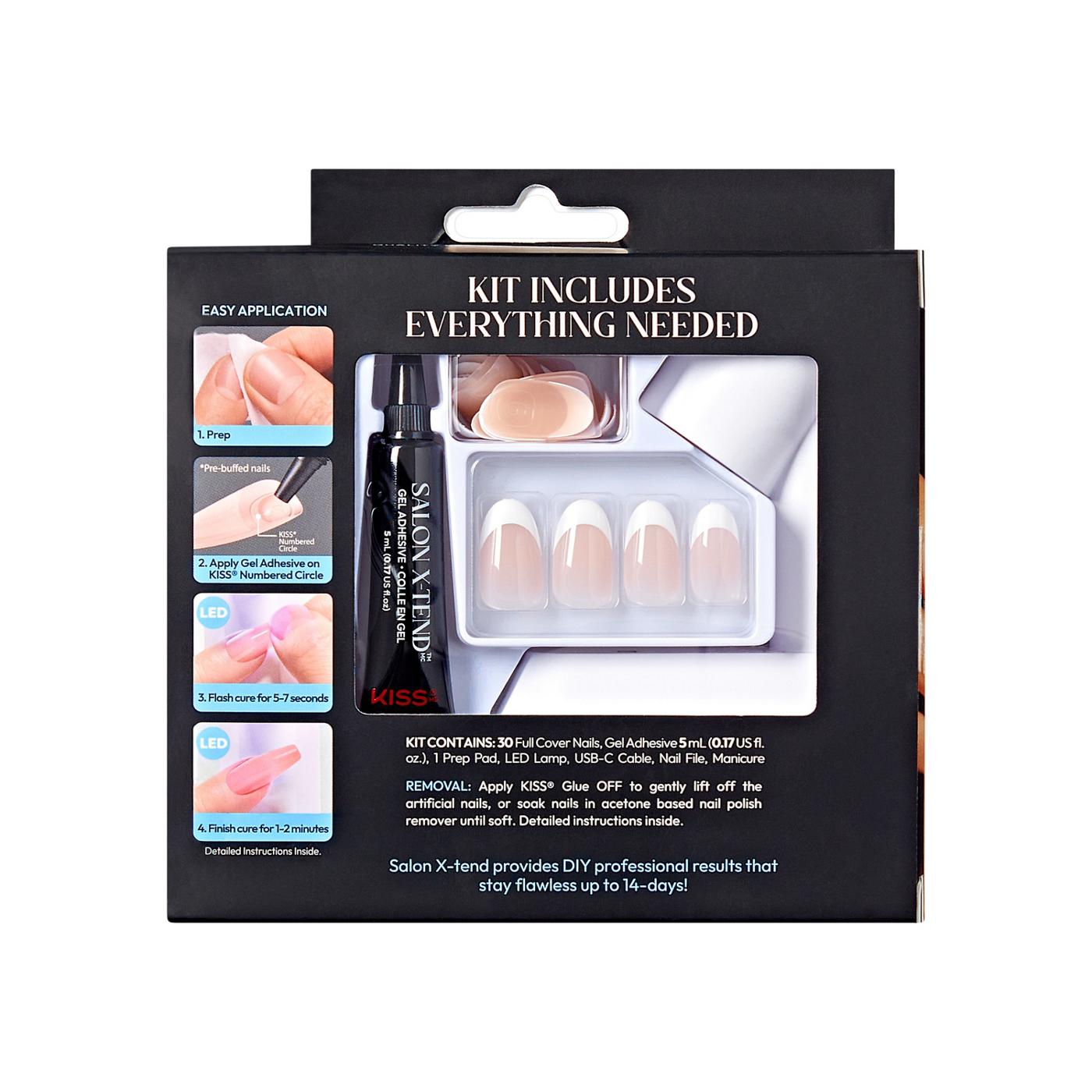 KISS Salon X-Tend LED Soft Gel System Starter Kit - Pure; image 3 of 8
