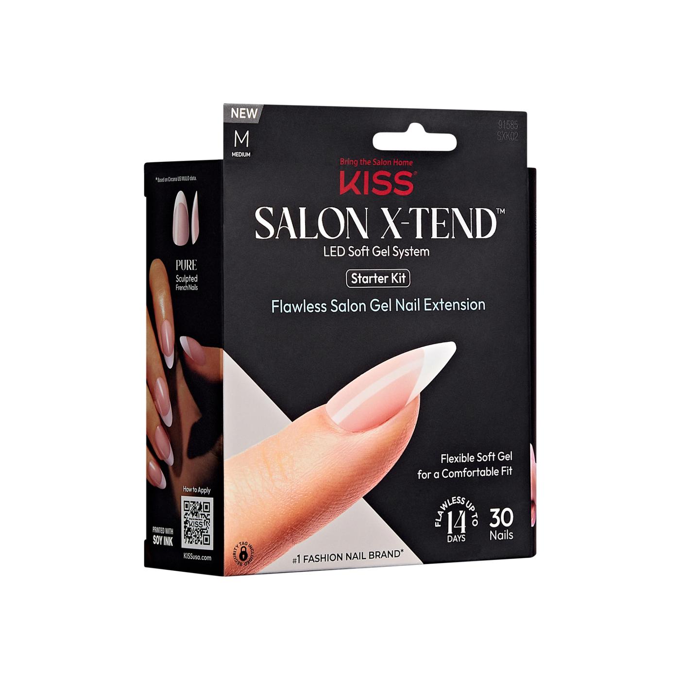 KISS Salon X-Tend LED Soft Gel System Starter Kit - Pure; image 5 of 8