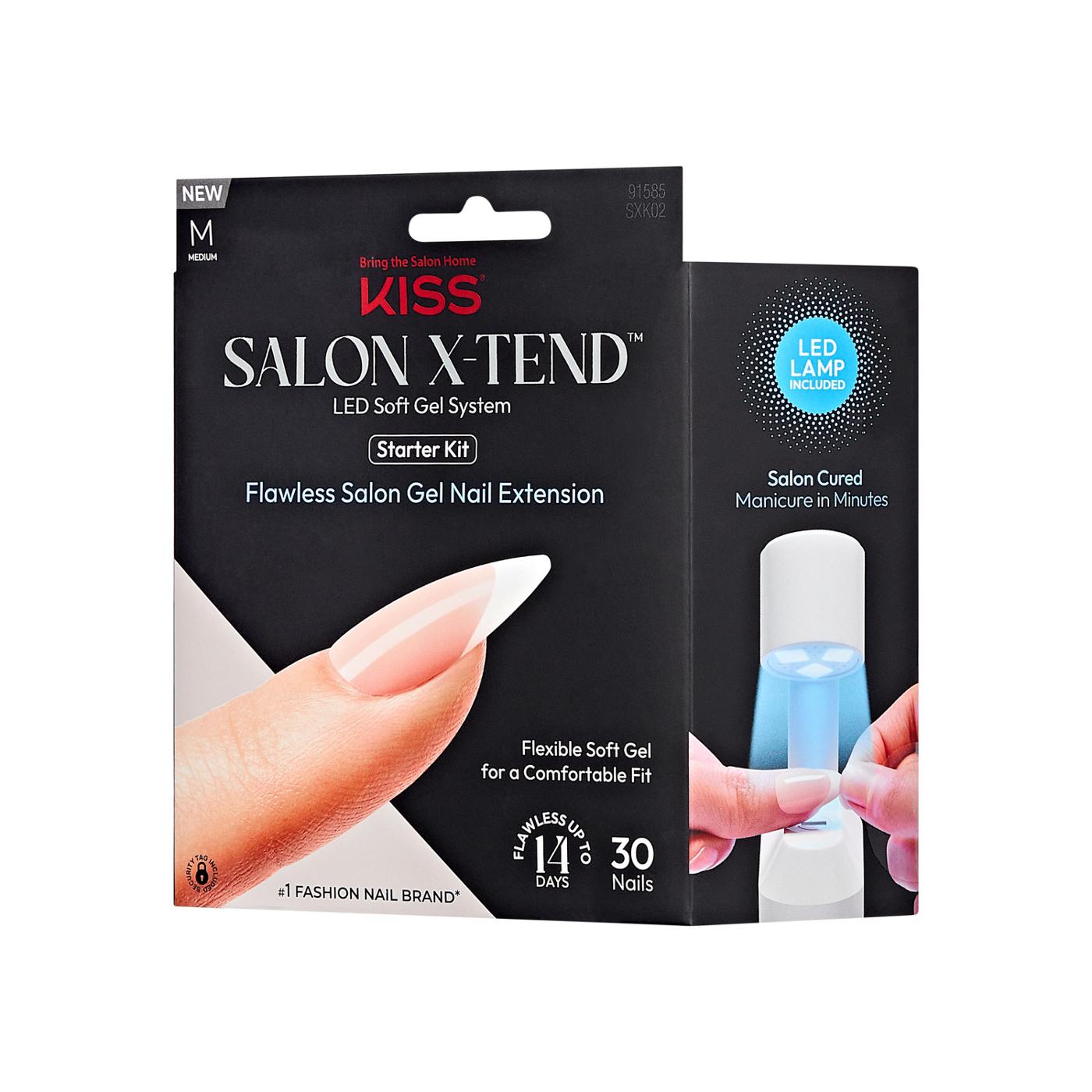 KISS Salon X-Tend LED Soft Gel System Starter Kit - Pure; image 6 of 8