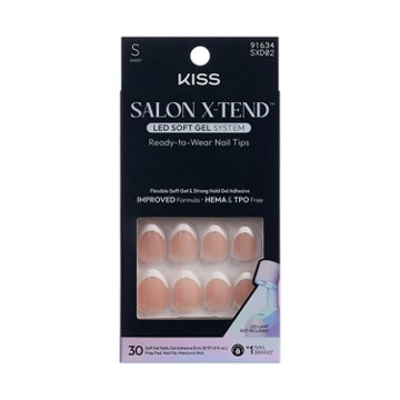KISS Salon X-Tend LED Soft Gel System - Nonsense, 30 ct