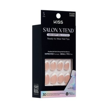 KISS Salon X-Tend LED Soft Gel System - Nonsense, 30 ct