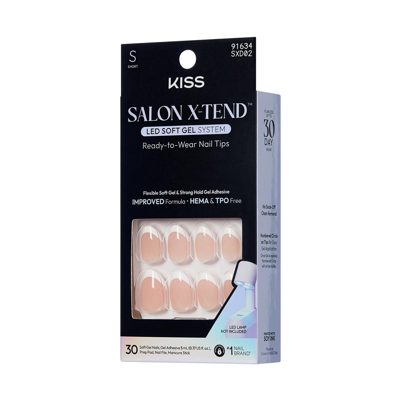 KISS Salon X-Tend LED Soft Gel System - Nonsense; image 7 of 7