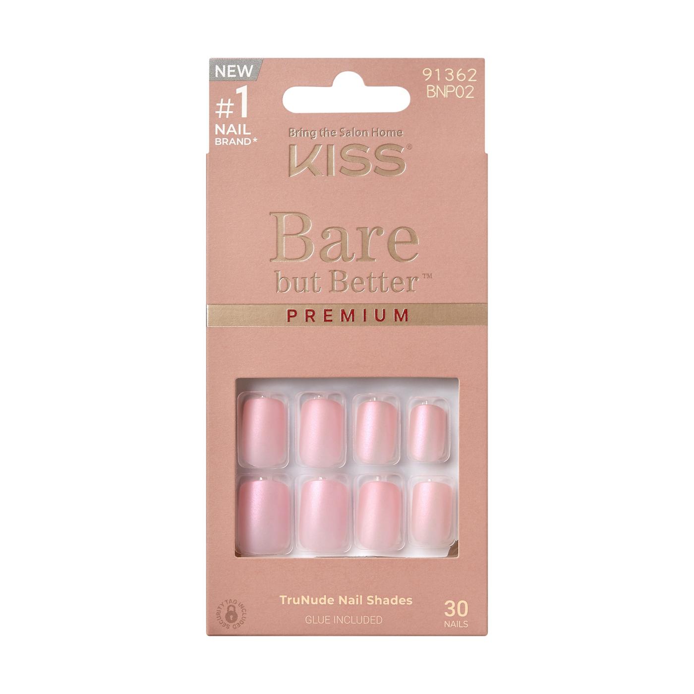 KISS Bare But Better Premium Nails - Spicy; image 1 of 6