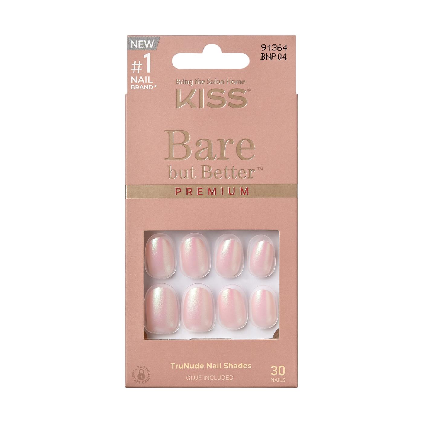 KISS Bare But Better Premium Nails - Mocha; image 1 of 6