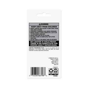 BIC DjEEP Bold Collection Textured Pocket Lighter - Assorted