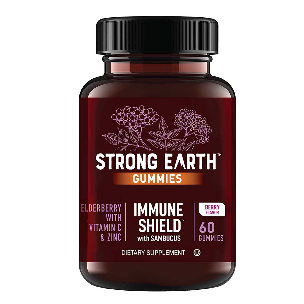 YumVs Strong Earth Immune Shield Gummies - Berry, 60 ct