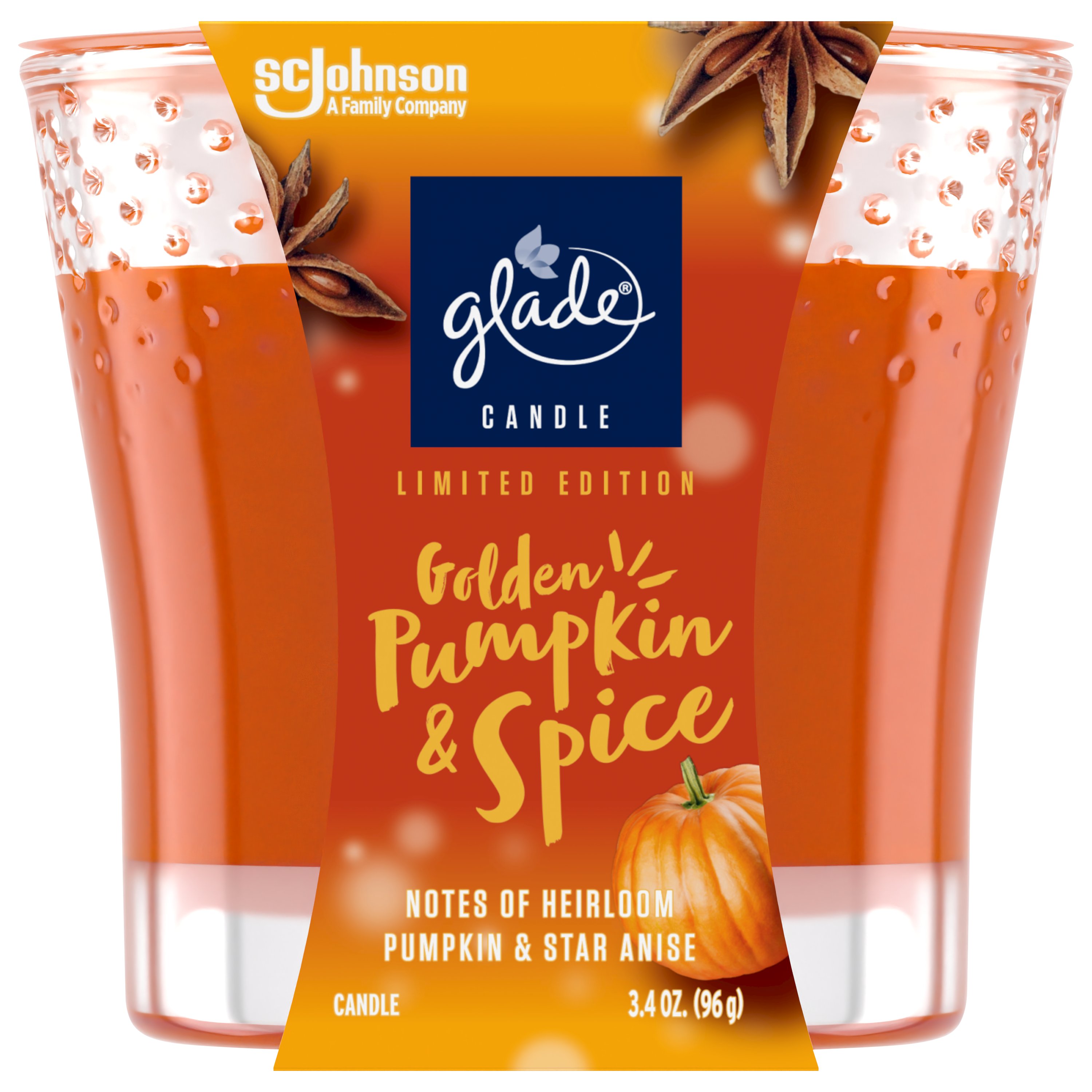 Glade Golden Pumpkin & Spice Candle Shop Air Fresheners at HEB