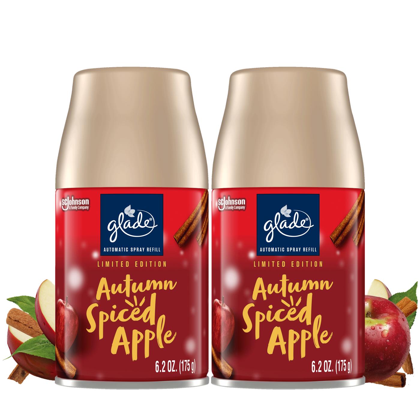 Glade Automatic Spray Refill, Value Pack - Autumn Spiced Apple; image 1 of 3