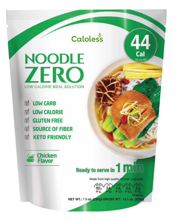 Caloless Noodle Zero Chicken Konjac Shop Pasta at HEB