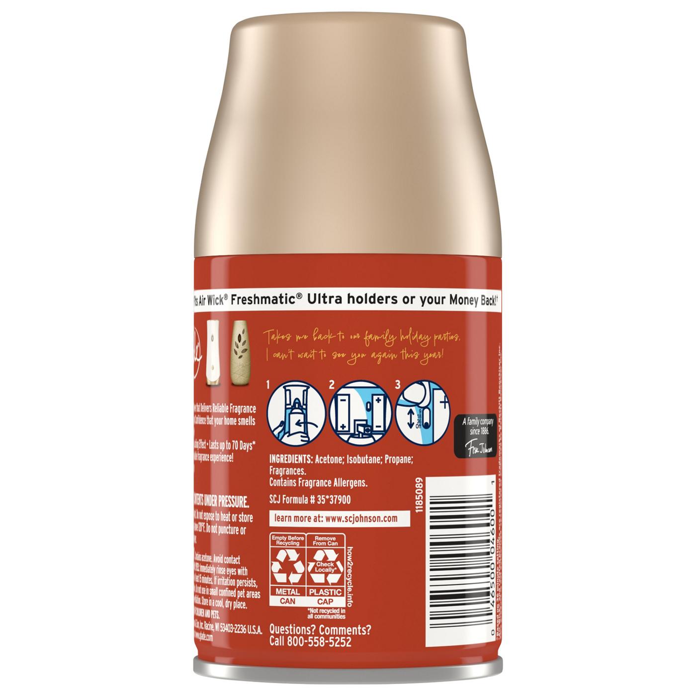 Glade Automatic Spray Refill - Golden Pumpkin & Spice; image 2 of 2