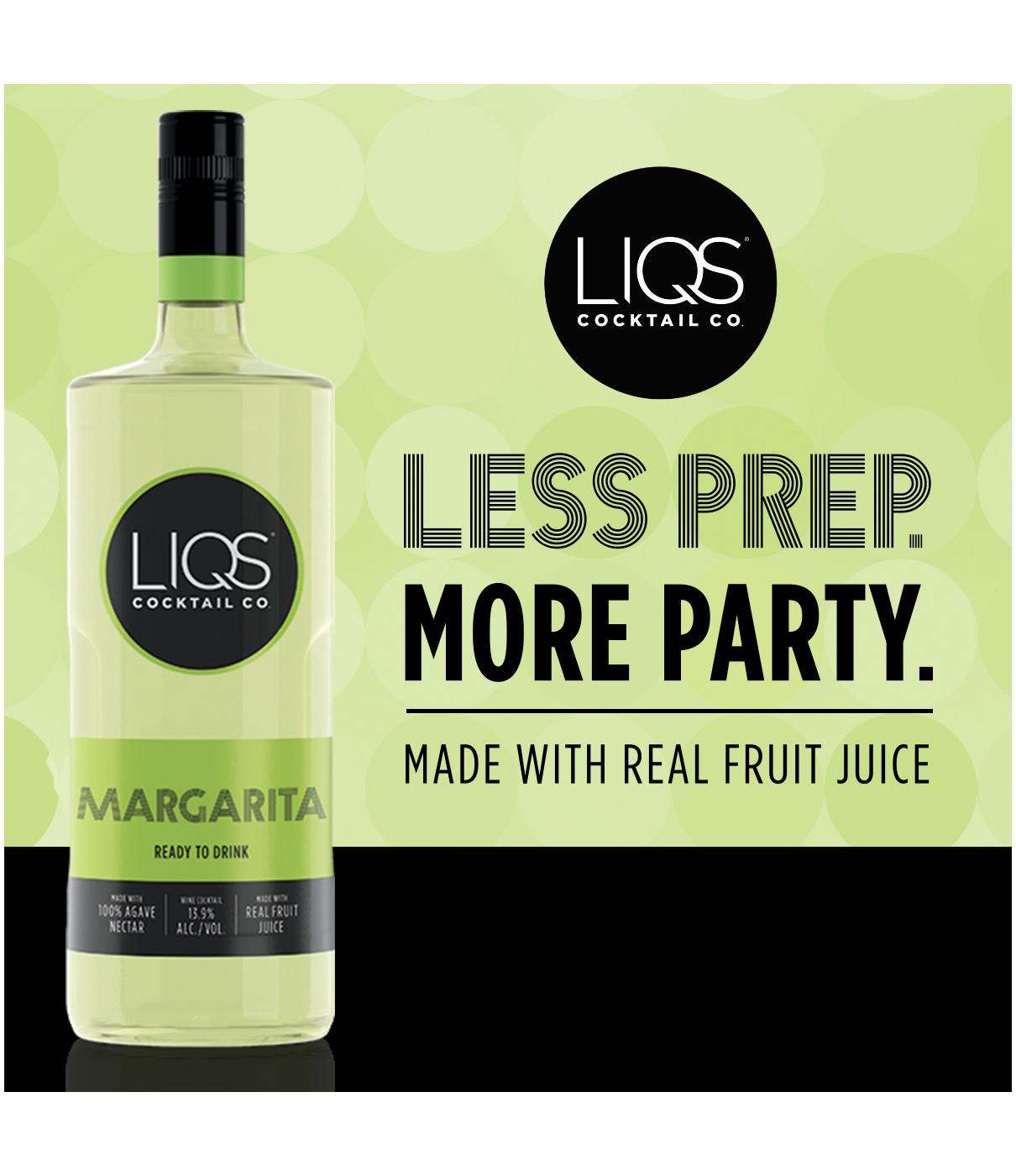 Liqs Zero Sugar Margarita; image 2 of 4