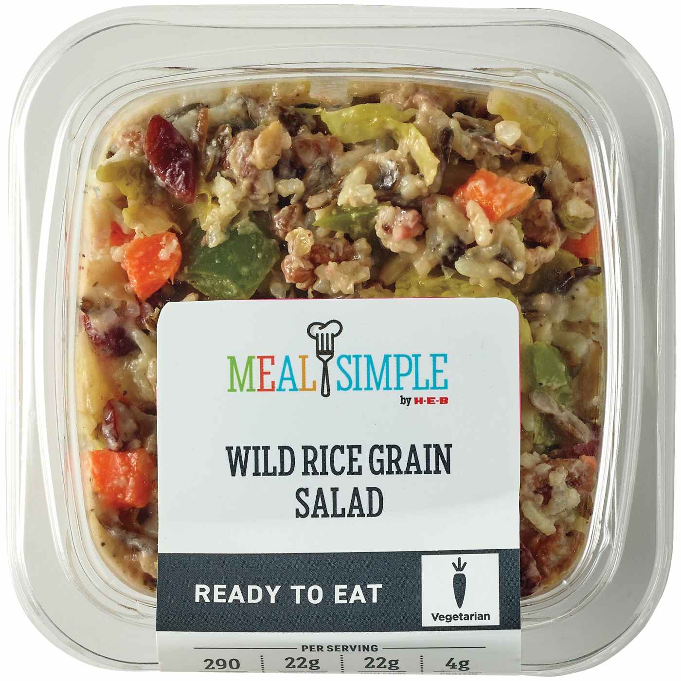 Meal Simple by H-E-B Wild Rice Grain Salad - Shop Entrees & sides at H-E-B