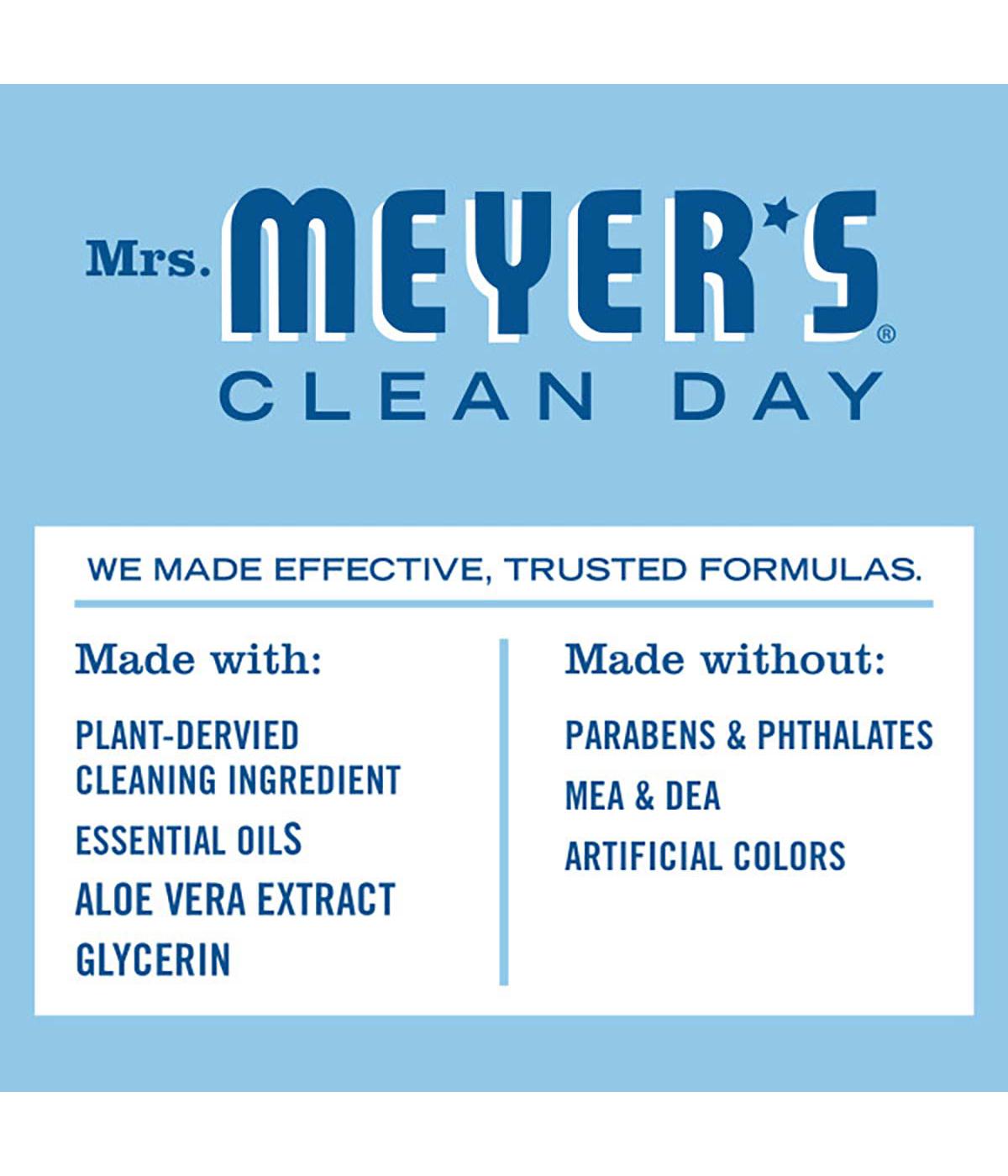 Mrs. Meyer's Clean Day Rainwater Dish Soap; image 2 of 6