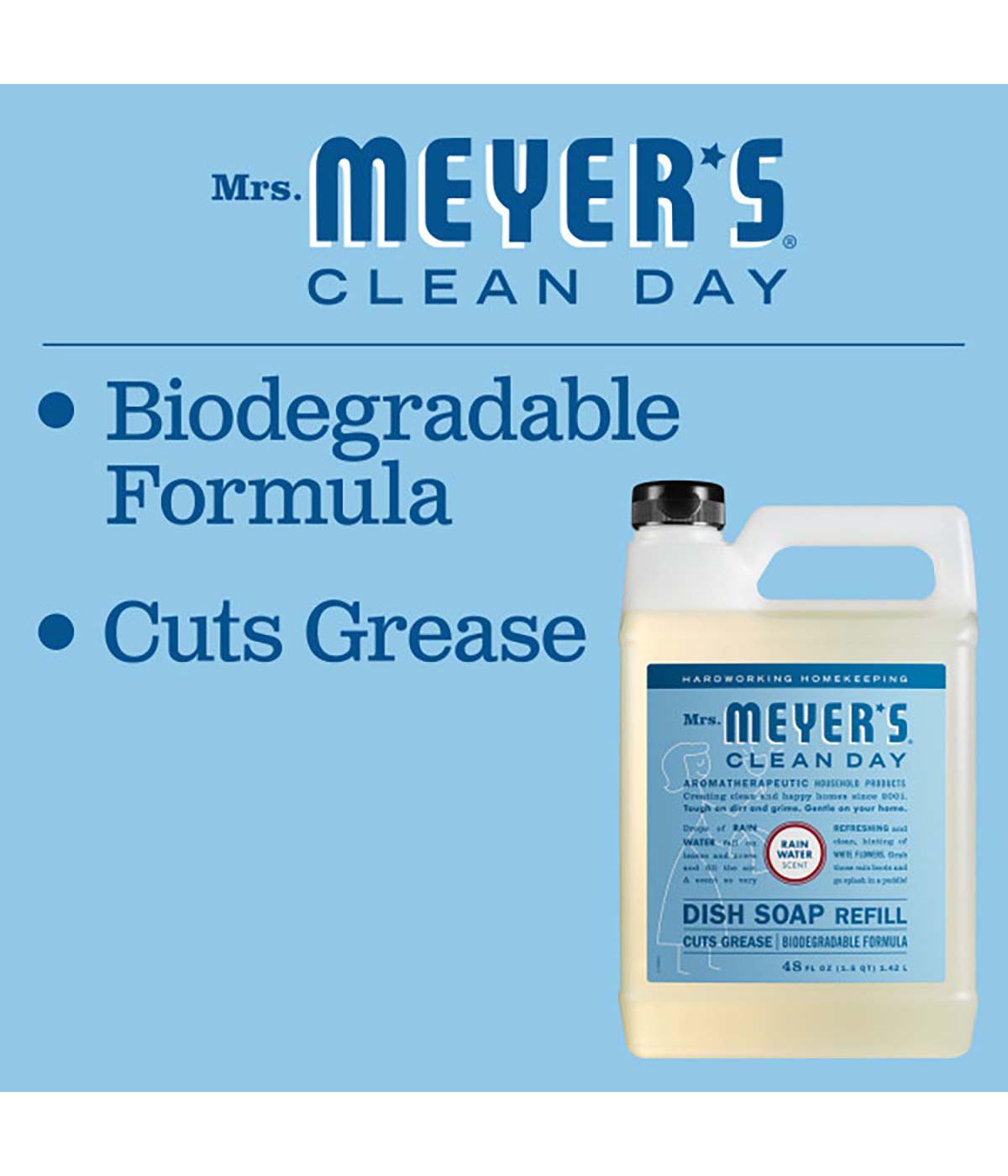 Mrs. Meyer's Clean Day Rainwater Dish Soap Refill; image 5 of 6
