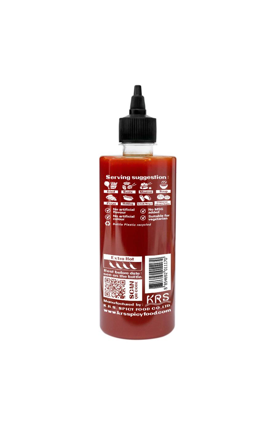 J Lek Sriracha Extra Hot Chili Sauce; image 2 of 3