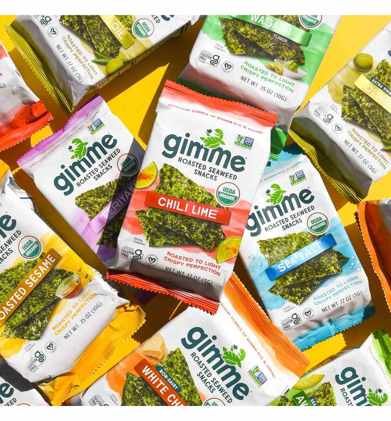 gimme Roasted Seaweed Snacks - Sea Salt & Avocado Oil; image 3 of 4