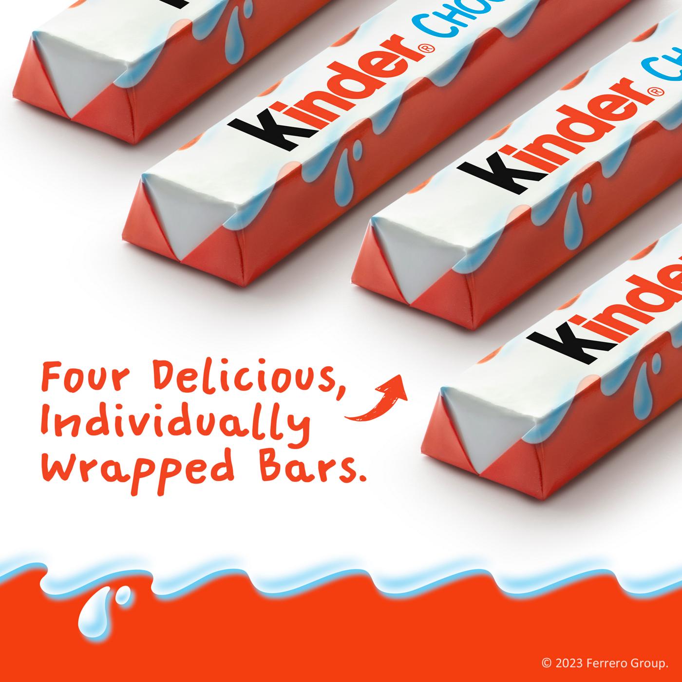 Kinder Chocolate with Creamy Milky Filling Candy Bars; image 2 of 5