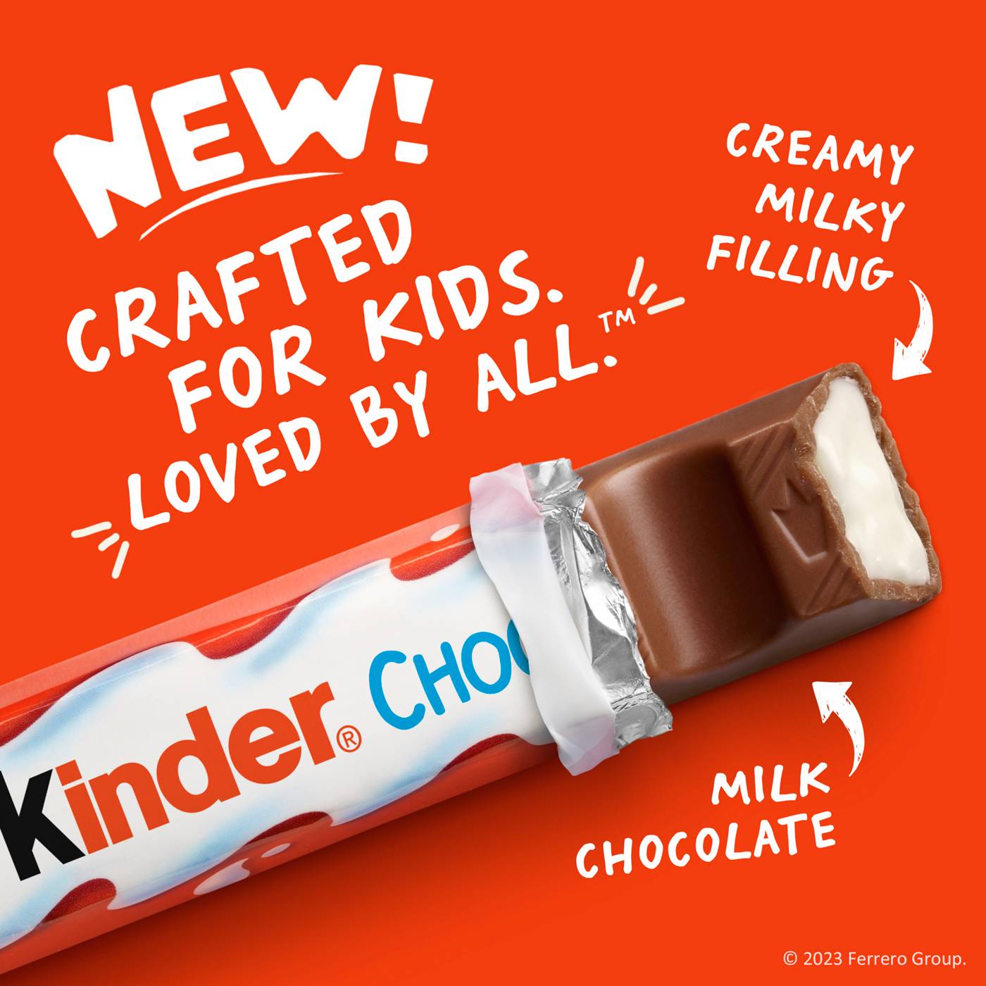 Kinder Chocolate with Creamy Milky Filling Candy Bars; image 5 of 5