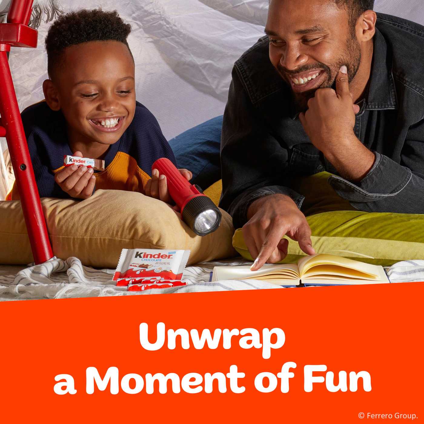 Kinder Chocolate & Creamy Milky Filling Candy Bars - King Size; image 4 of 12