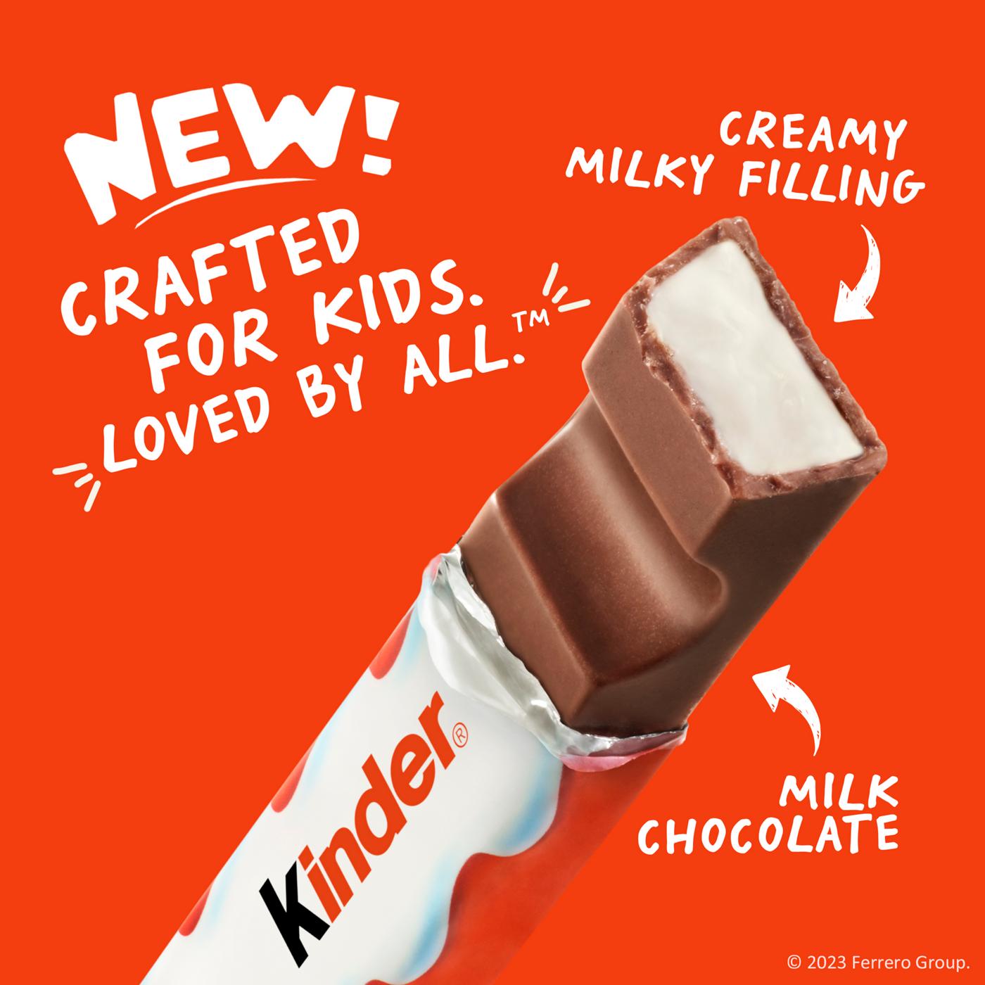 Kinder Chocolate with Creamy Milky Filling Candy Bars - King Size; image 3 of 5