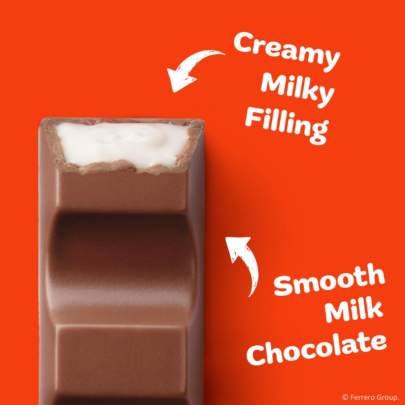 Kinder Chocolate & Creamy Milky Filling Candy Bars - King Size; image 8 of 12
