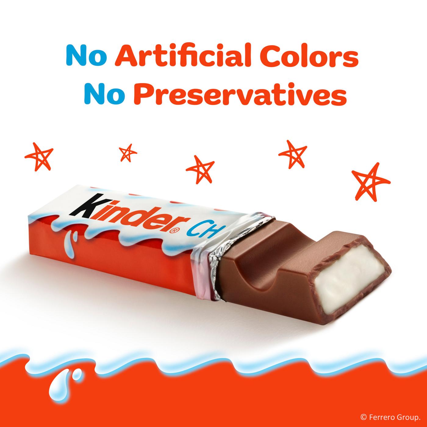 Kinder Chocolate & Creamy Milky Filling Candy Bars - King Size; image 11 of 12