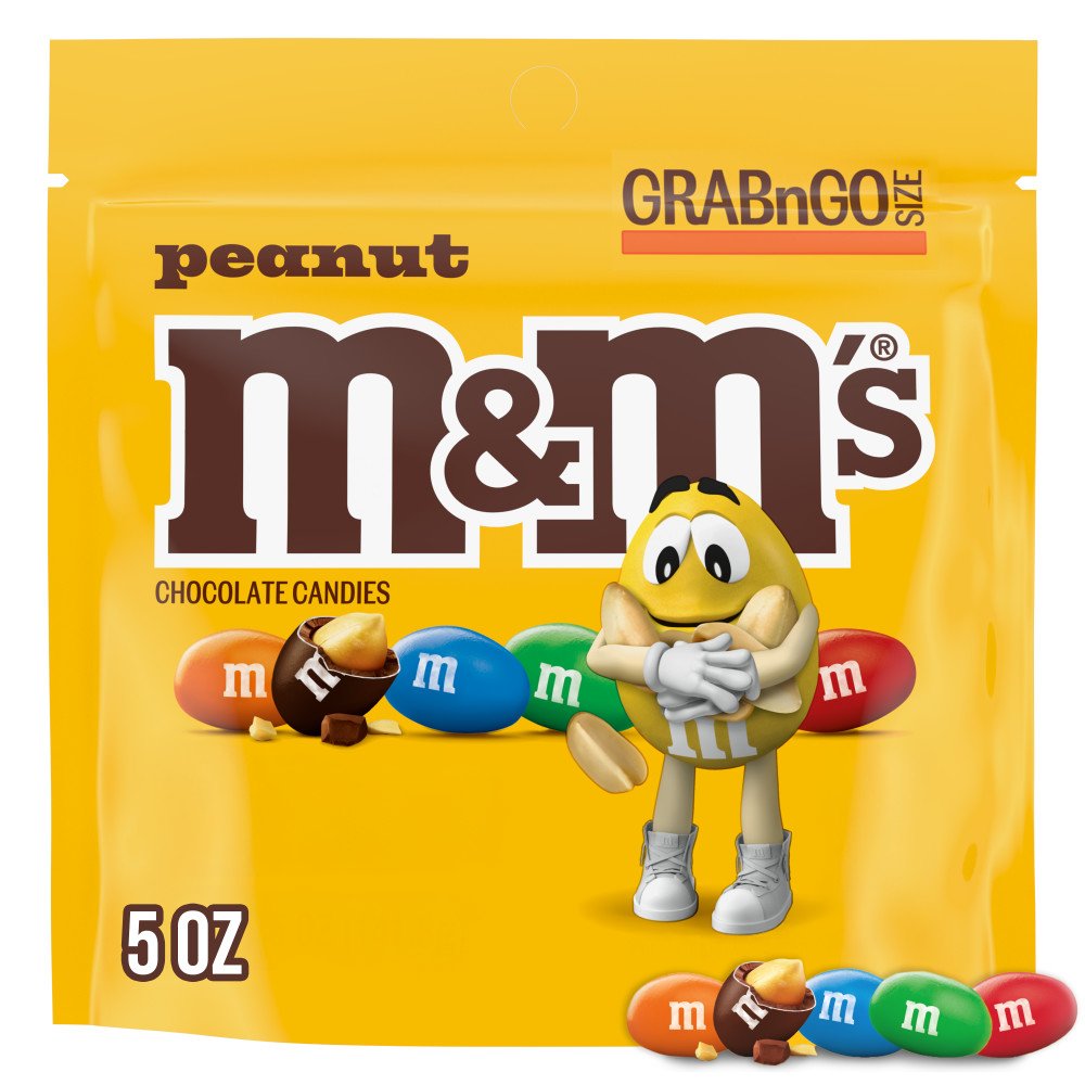 M&M'S Peanut Milk Chocolate Candy - Grab N Go, 5.002 oz | Joe V's
