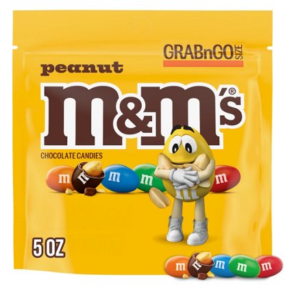 M&M'S Peanut Milk Chocolate Candy - Full Size, 1.74 oz | Joe V's