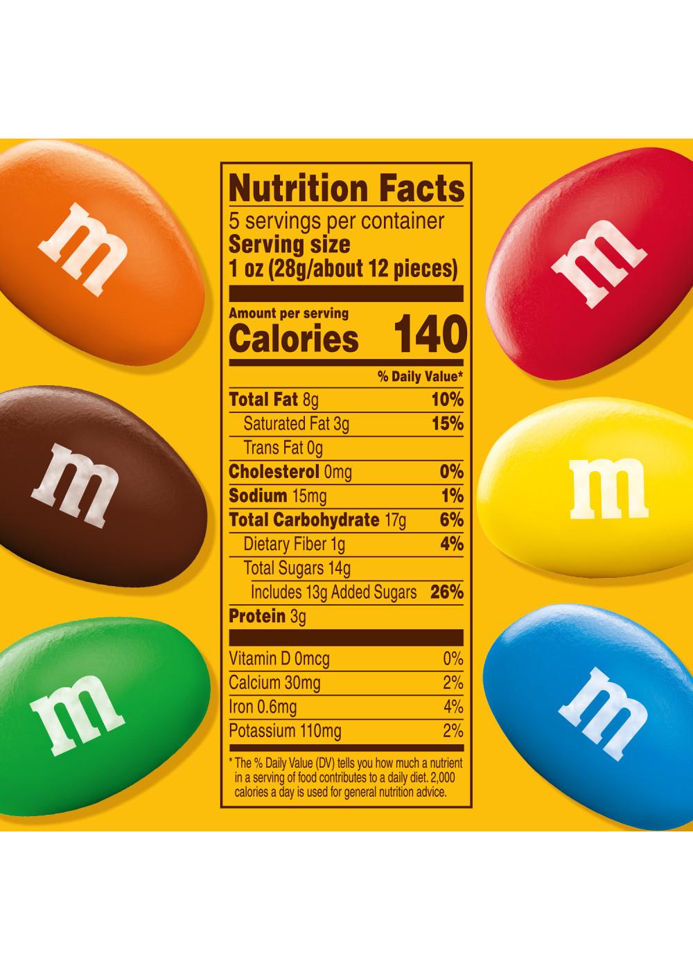 M&M'S Peanut Milk Chocolate Candy - Grab n Go Size; image 4 of 7