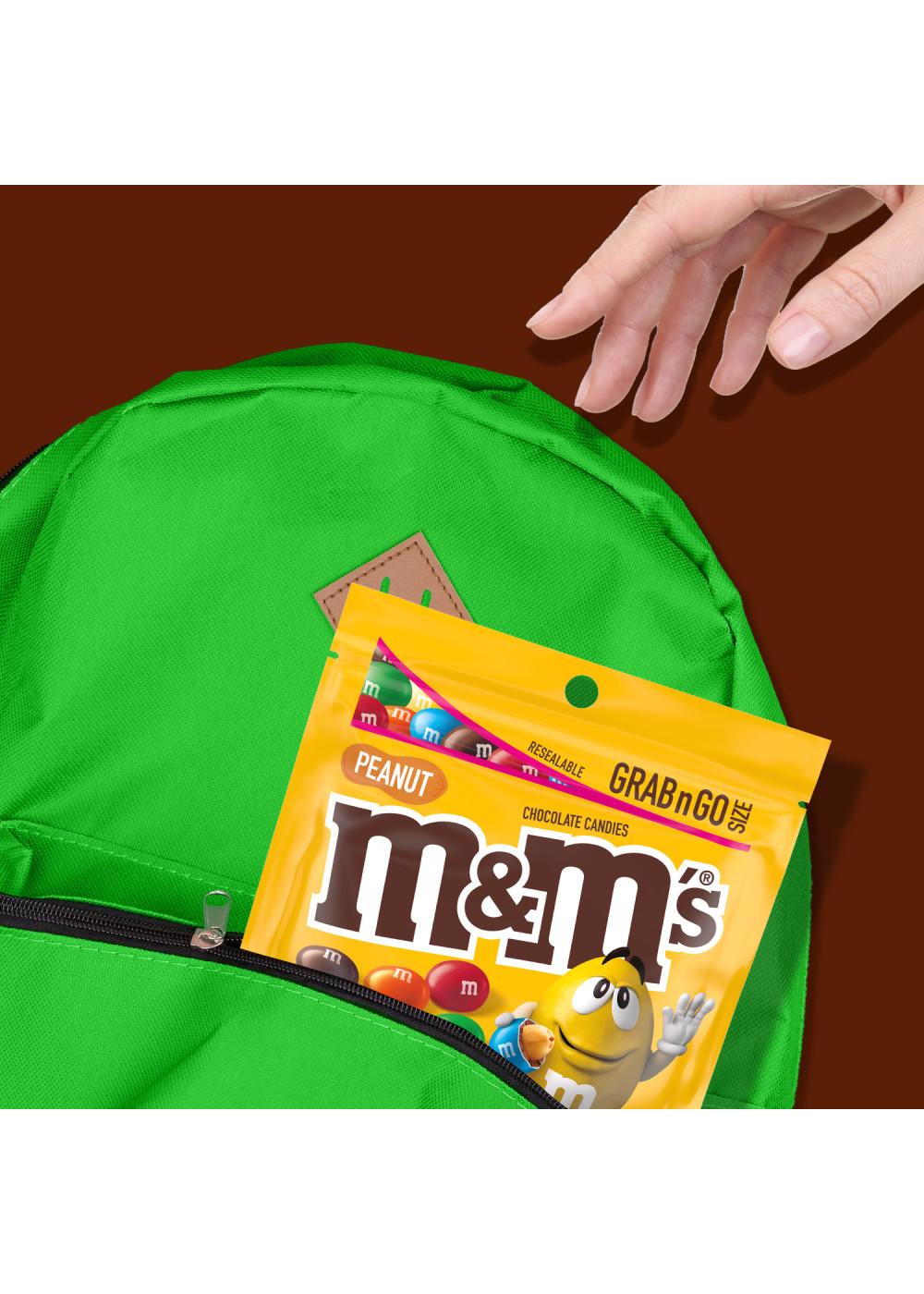 M&M'S Peanut Milk Chocolate Grab n Go Candy; image 5 of 7
