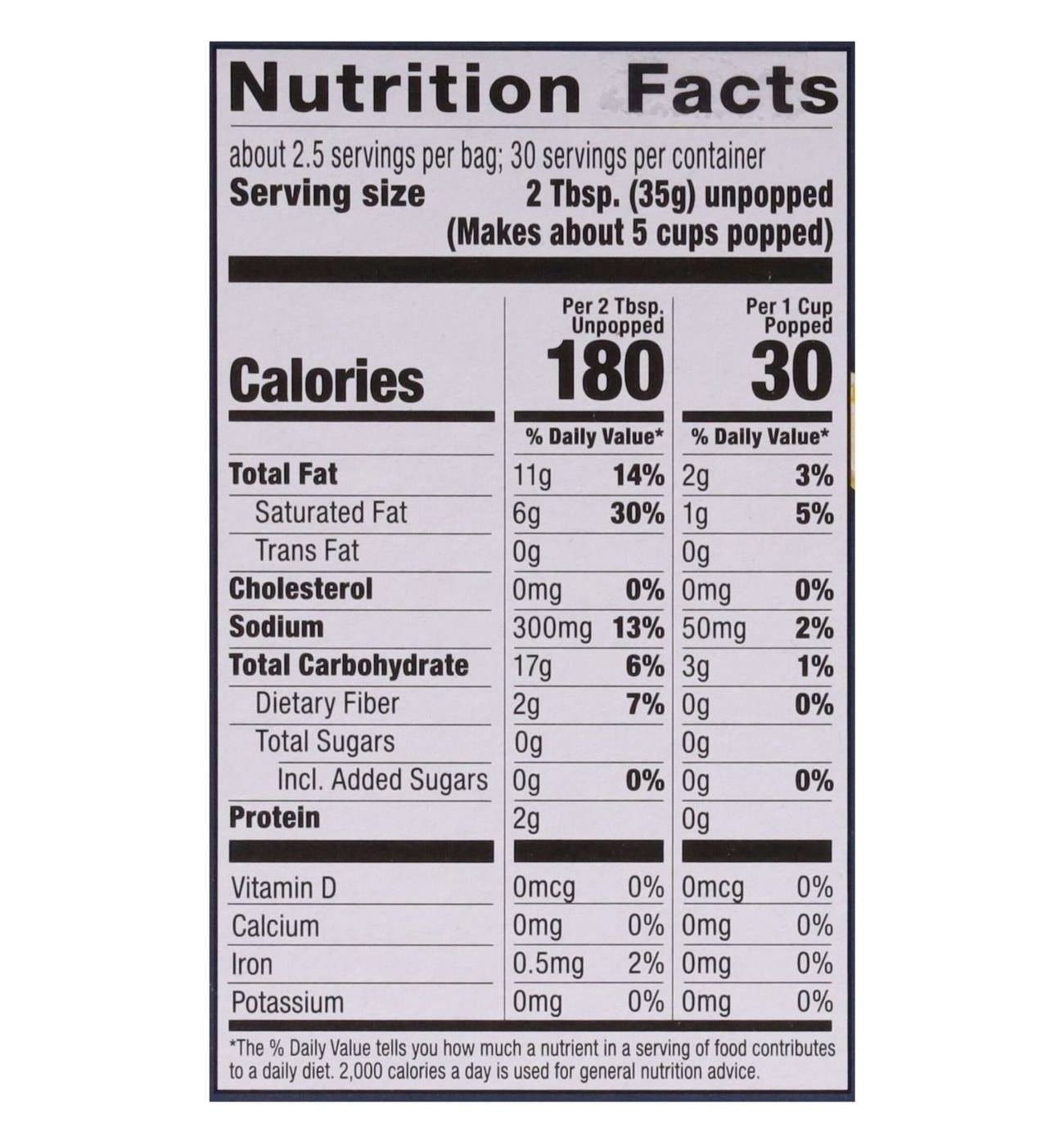 H-E-B Microwave Popcorn - Movie Theater Butter; image 3 of 4