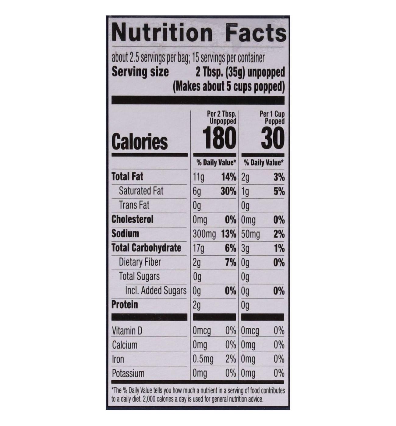 H-E-B Microwave Popcorn - Movie Theater Butter; image 3 of 6