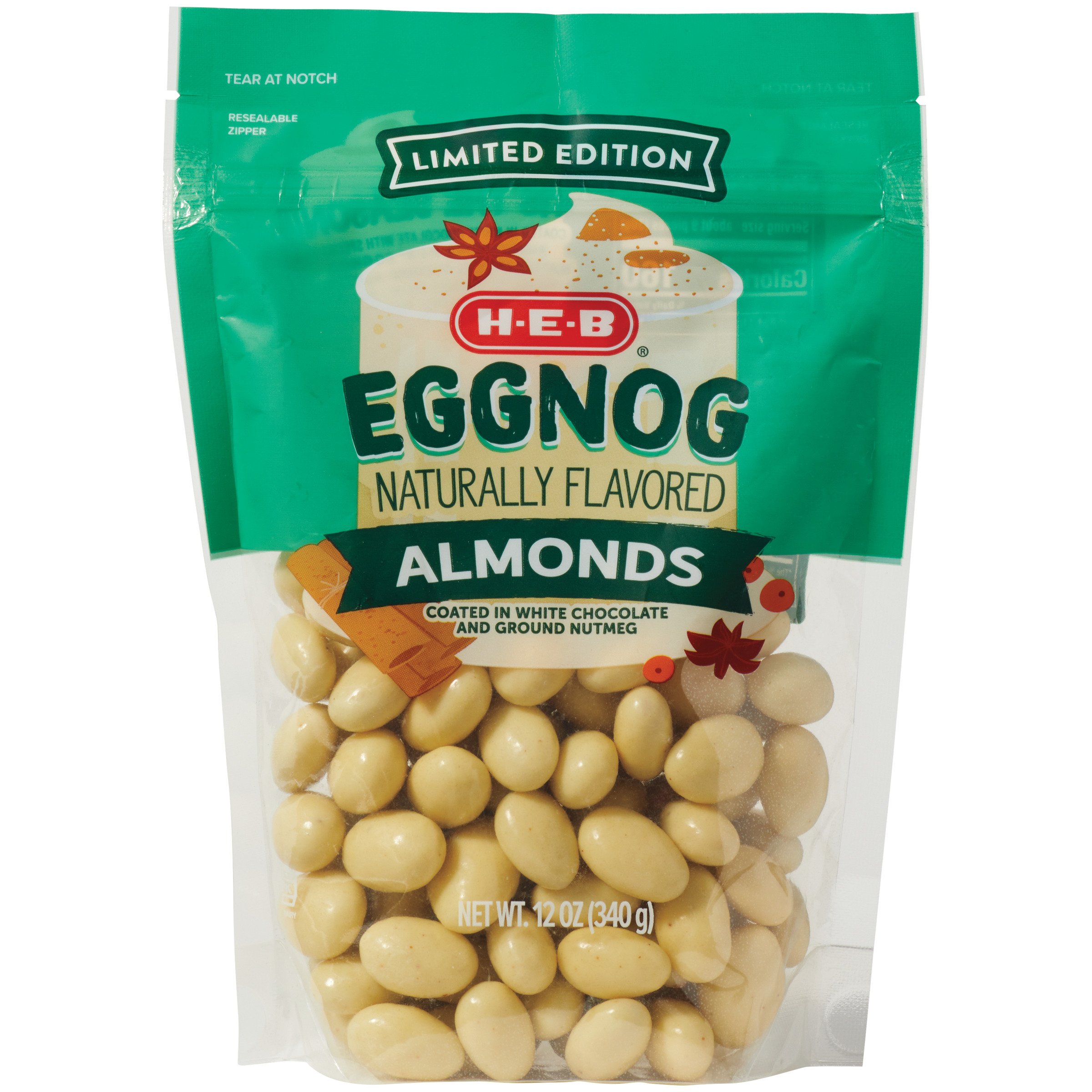 HEB EggnogFlavored Almonds Shop Nuts & seeds at HEB