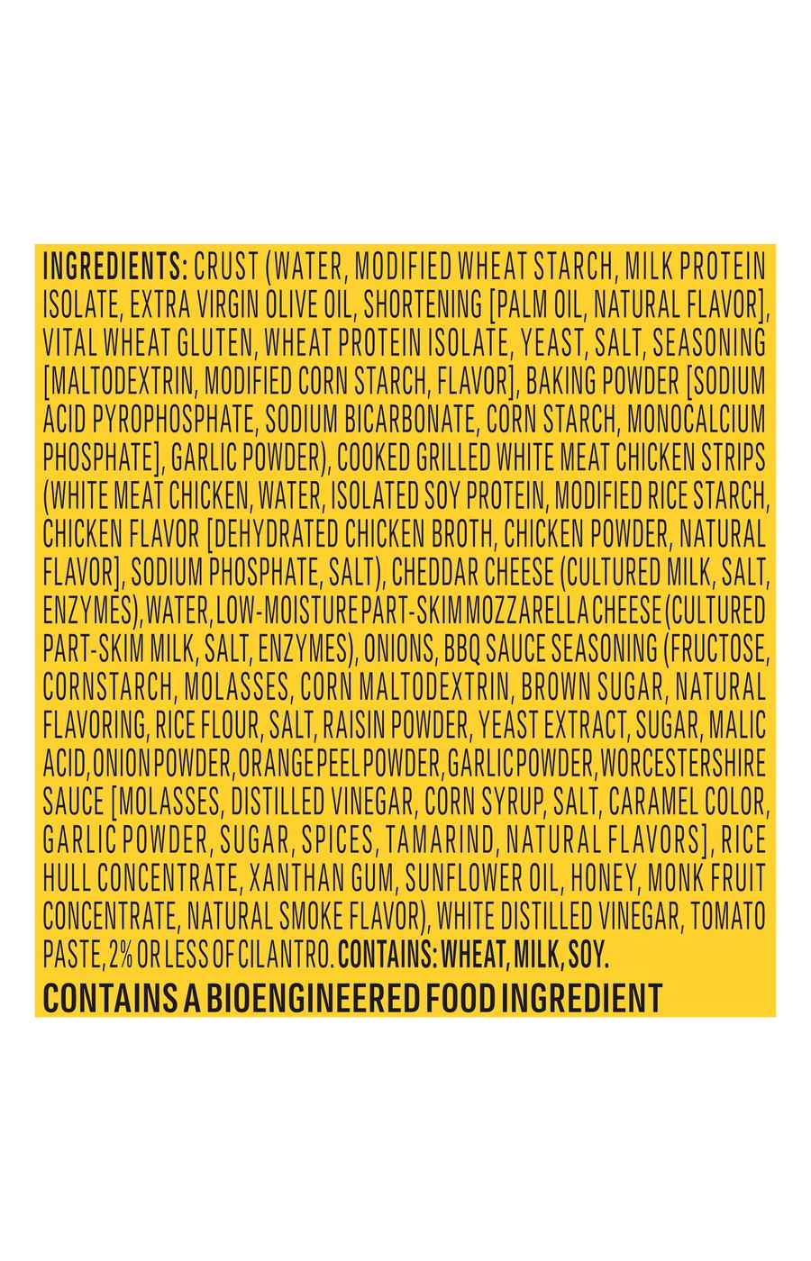 Life Cuisine Carb Wise Chicken & BBQ Sauce Flatbread Melt Frozen Meal