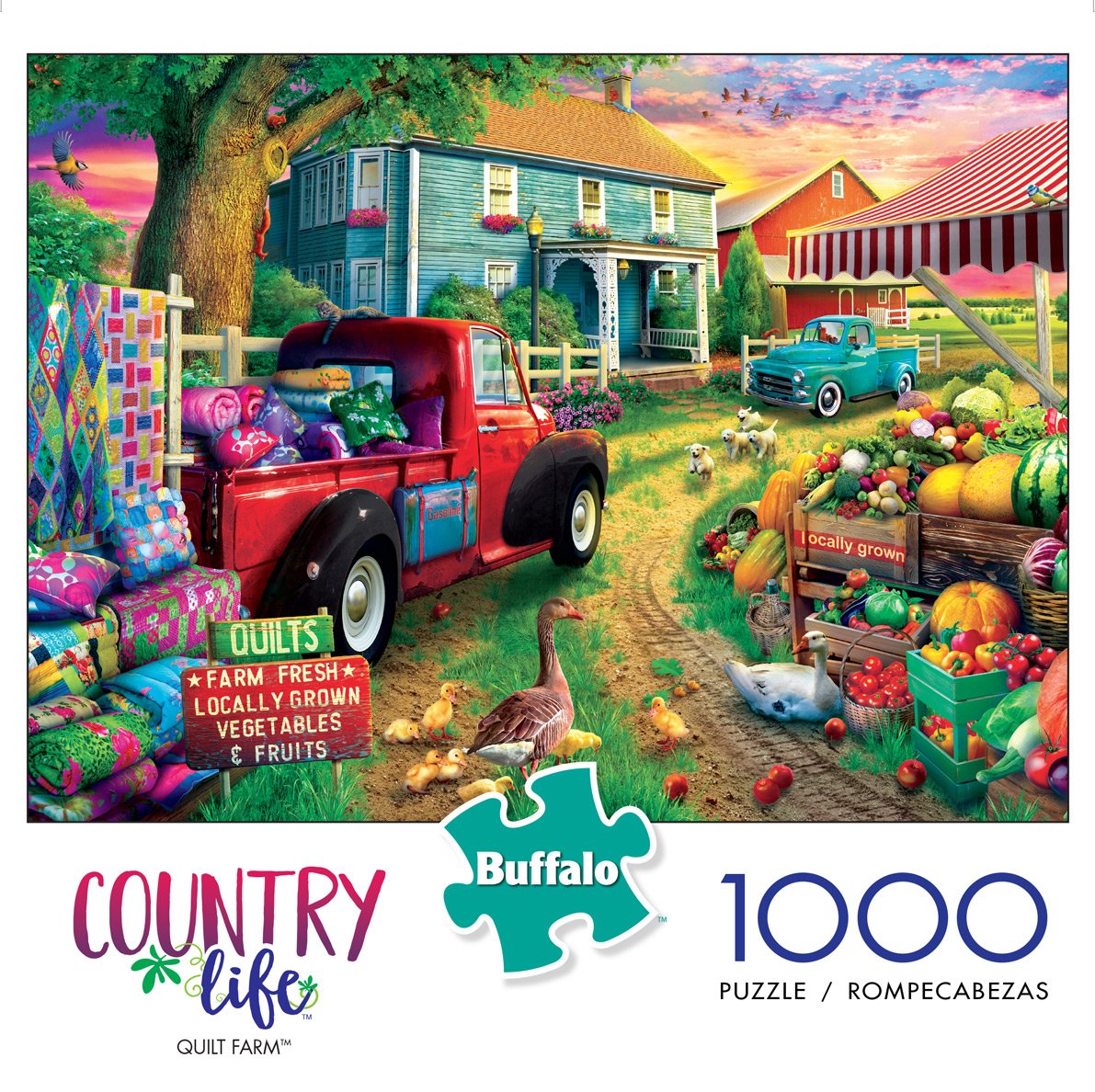 Buffalo Games 1000-Piece Country Life Country Store Jigsaw Puzzle 